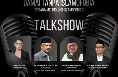 Gerakan Masyarakat Melawan Islamofobia (GAMMIS) Gelar Talkshow